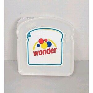 Wonder Bread 2006 Sandwich Container - Vintage Food Advertisement